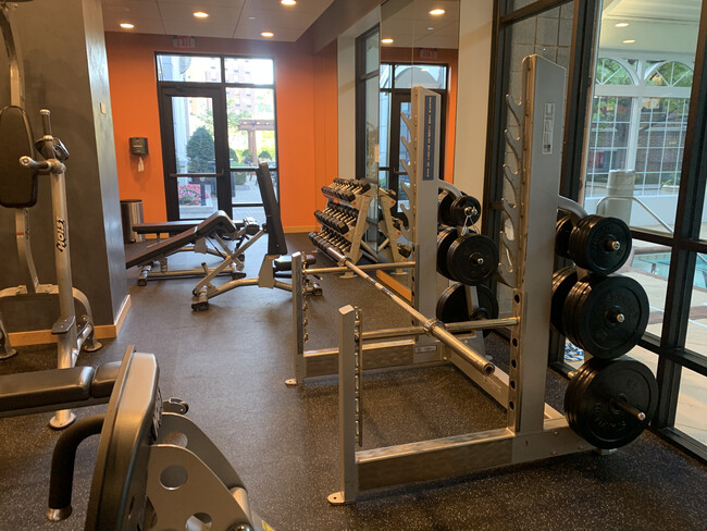 Gym with weights - 500 E Grant St