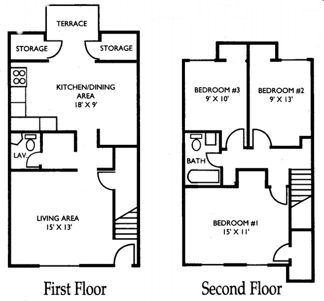 3BR/1.5BA - The Glen at White Pines