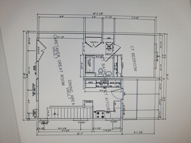 Plan of the appartment - 114 Aldasoro Rd