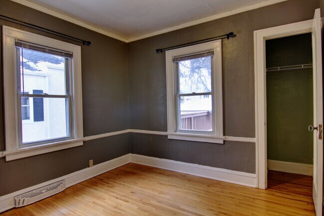 Alley side bedroom - 5427 Xerxes Ave S