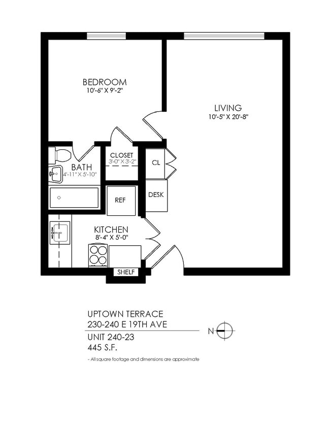 Floorplan - Uptown Terrace