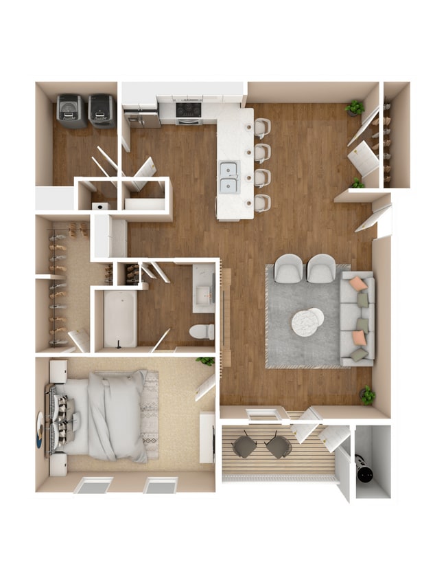 Floorplan - Cumberland Place Apartment Homes