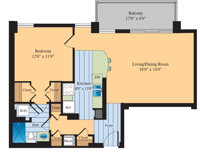 Floorplan - The Ashby at McLean