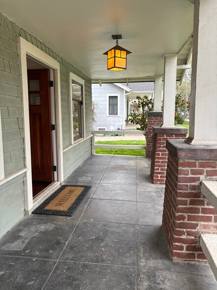 Front porch - 1740 Whitefield Rd