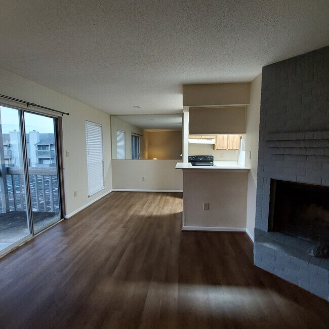 Living room w Balcony on left - 260 El Dorado Blvd