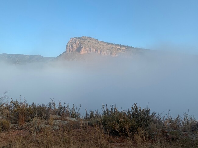 Morning Fog in the valley below your cliff - 600 Indian Lookout Rd