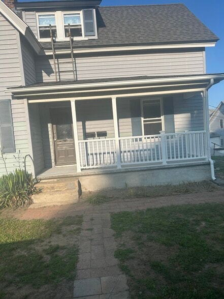 Your porch and front door - 71 Gough Ave