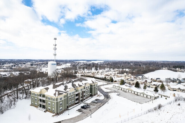 Aerial Photo - Tower Ridge Apartments