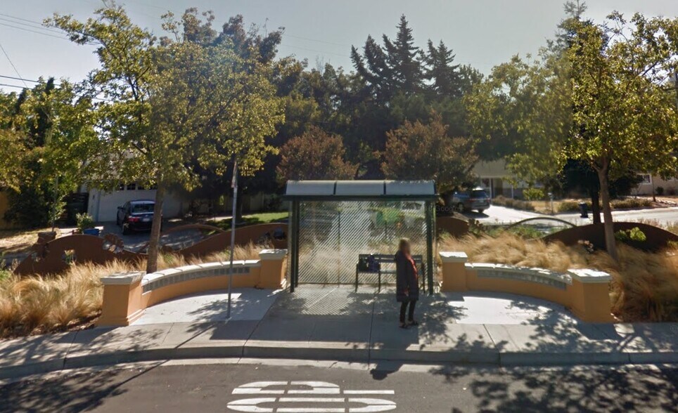 Bus stop view in front of home - 2355 Geraldine Dr