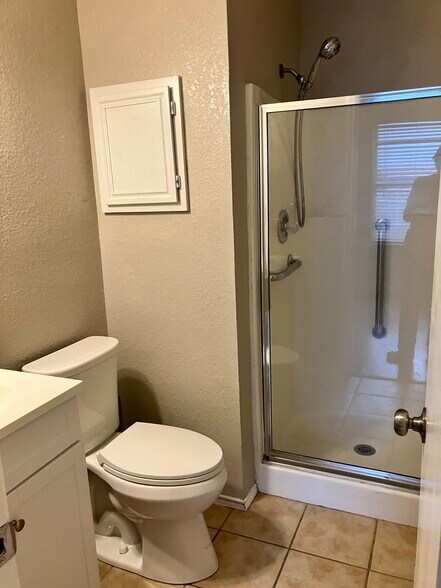Master bath has shower - 2083 Rodeo Ct