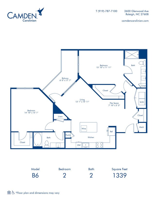 Floorplan - Camden Carolinian