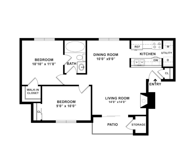Floorplan - Leander