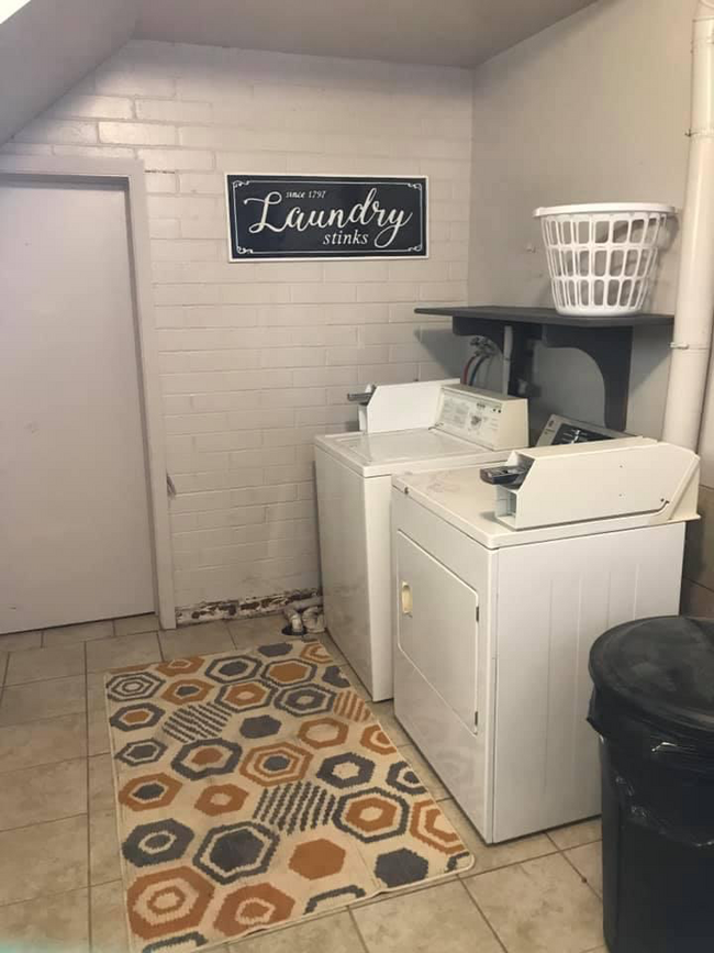 Coin-operated Laundry available - 402 1st St