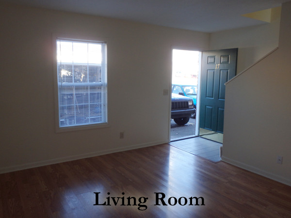 view of entry door from living room - 210 W 17th St