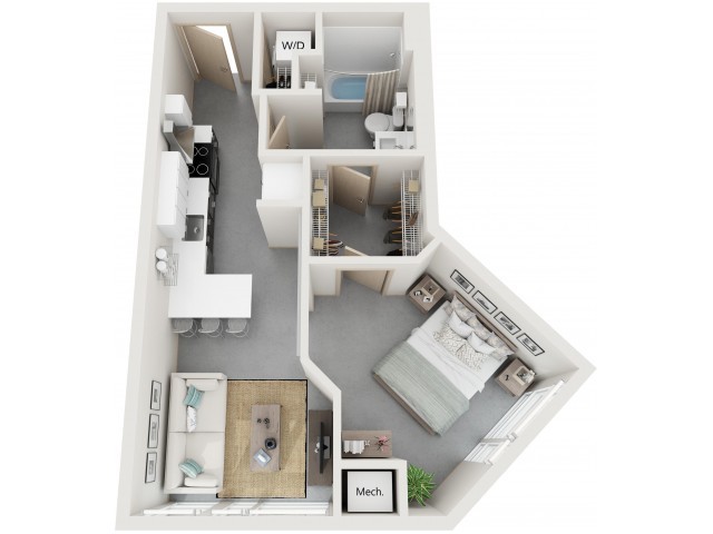 Floorplan - Gibson Apartments