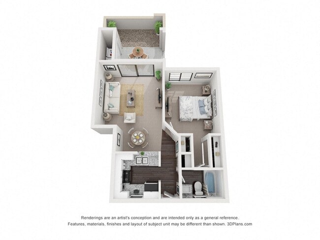 Floorplan - Vaseo Apartments