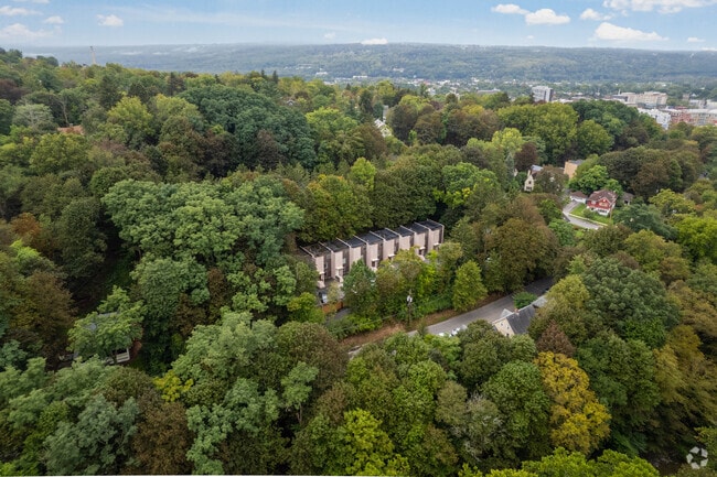 Aerial - 212 Giles St Townhouses-Available August 2026