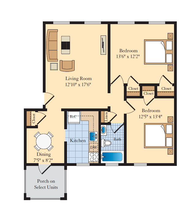 Floorplan - The Fields of Bethesda