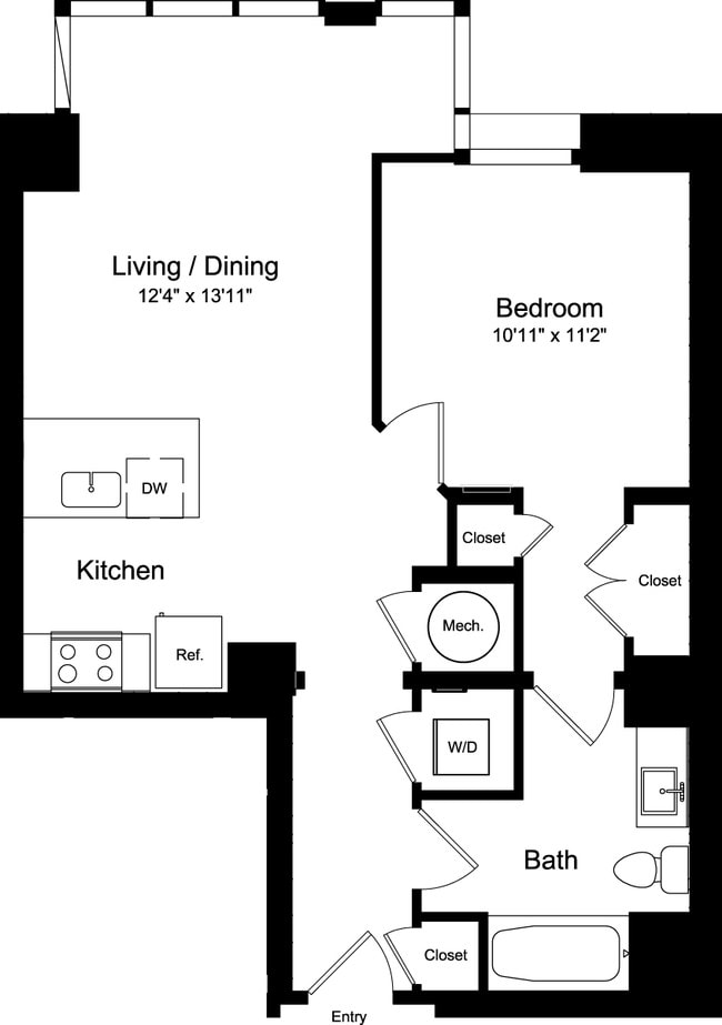 Floorplan - 455 Eye Street
