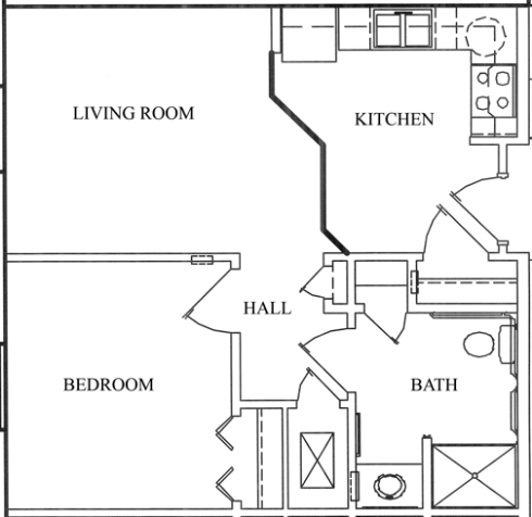 Floorplan - Trinity Courtyard