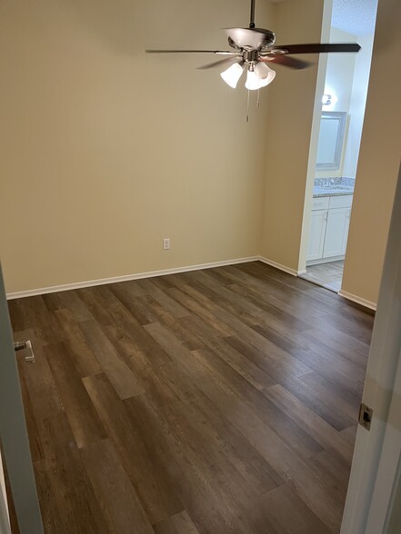 View of second bedroom with entry to private vanity - 1257 Winter Green Way