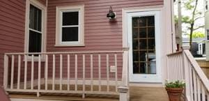 Rear private porch - 16 Dresden St