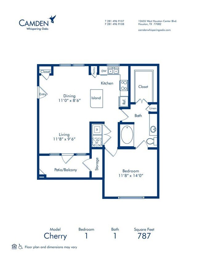 Floorplan - Camden Whispering Oaks