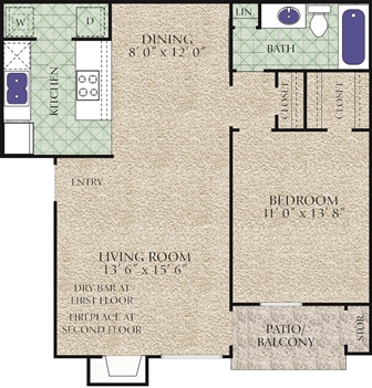 Floorplan - Southern Oaks