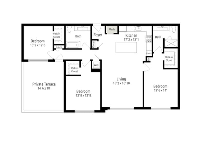 Floorplan - The Residences of Wilmette