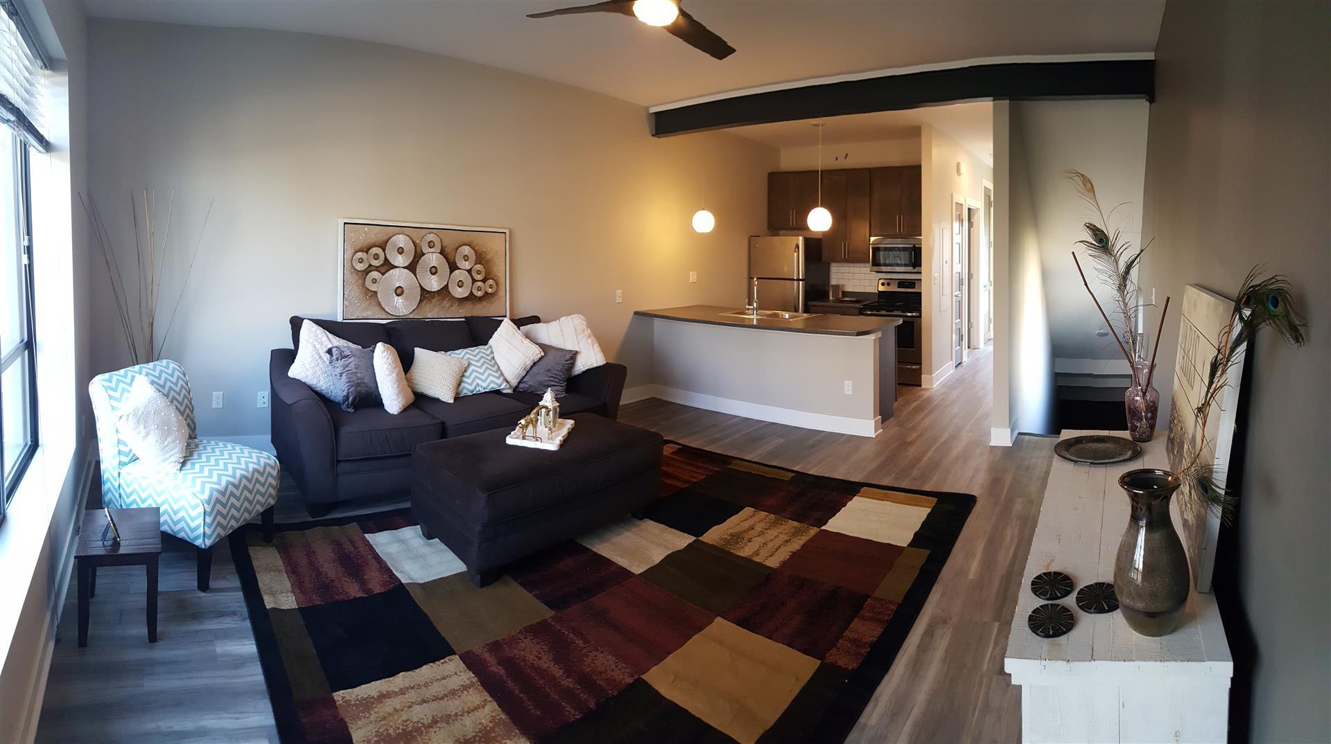 Living Room and Kitchen - 6240 Ballard Ave
