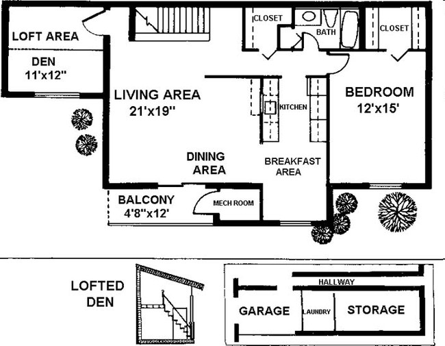 1BR/1BA - Oxford Heights