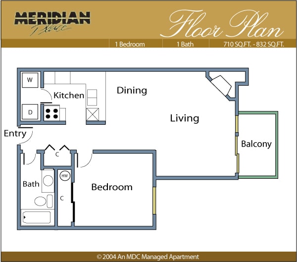 Building Photo - Meridian Place Apartments