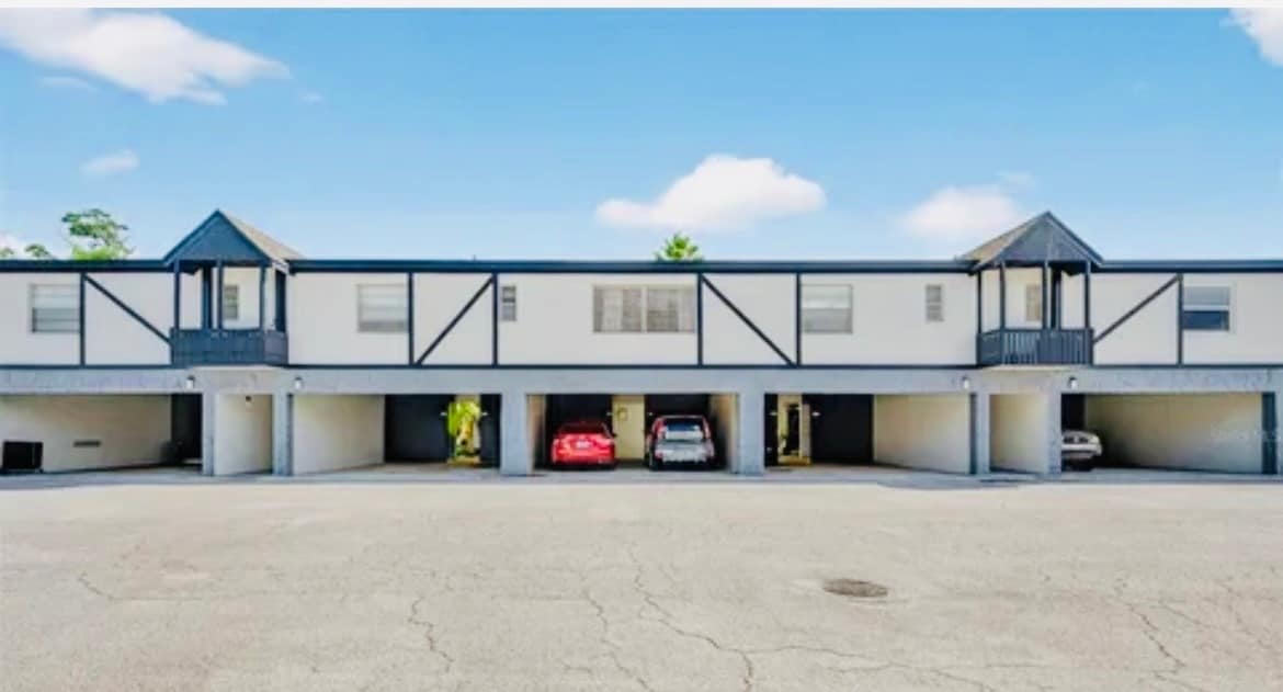 Concrete Block Covered Parking - 1127 King Arthur Ct