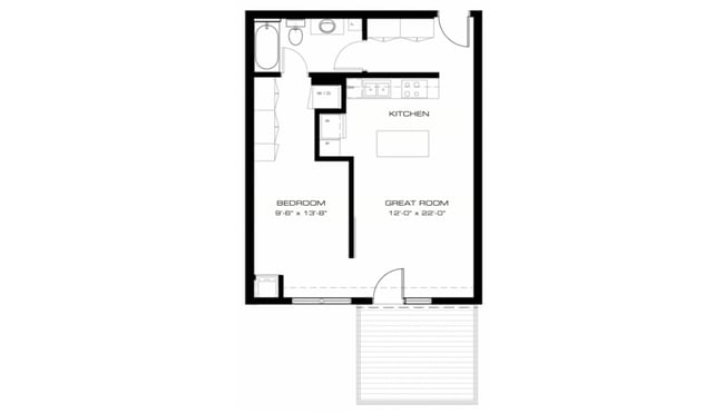 Floorplan - East River Apartments