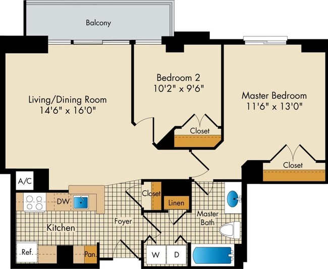 Floorplan - The Metropolitan
