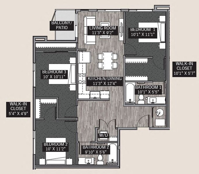 Floorplan - Central Park II & III
