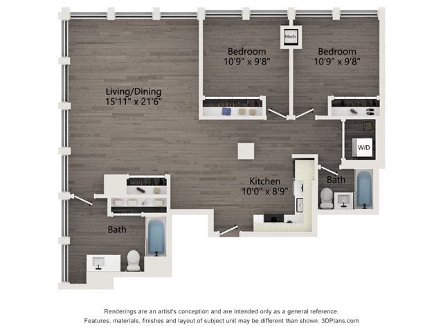 Floorplan - Atrio Apartments