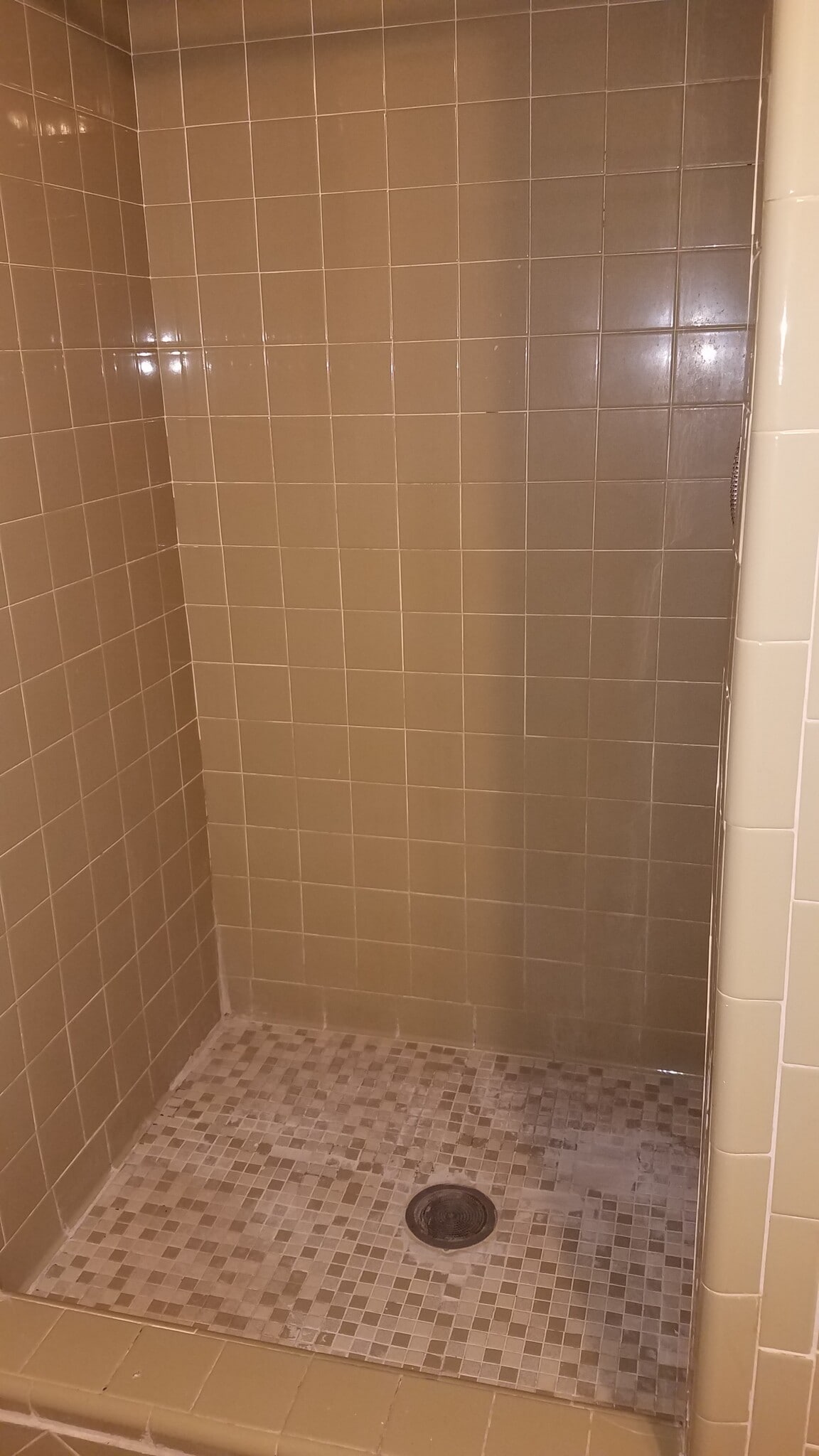 North shower with bathroom and inside utility room - 605 Bennett