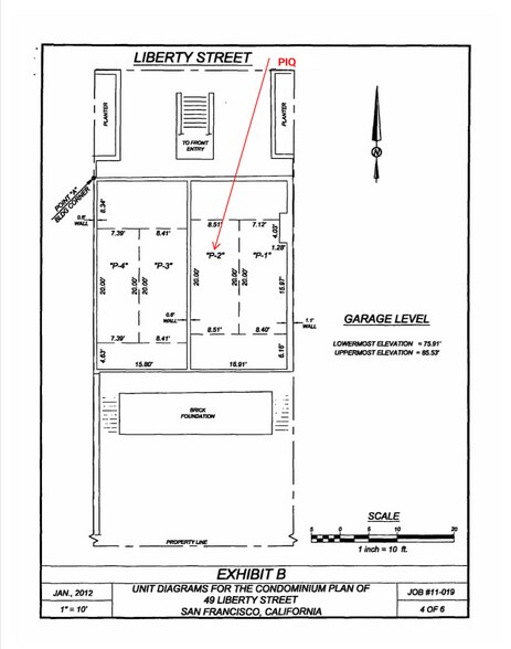 Garage plan - 49 Liberty St