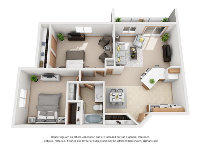 Floorplan - Wyndemere Apartments