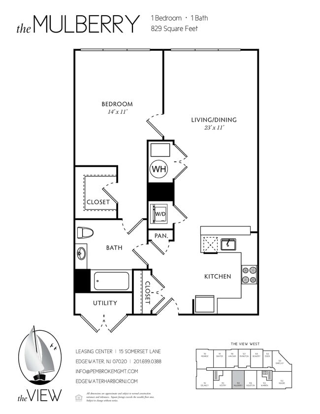 Floorplan - The View at Edgewater
