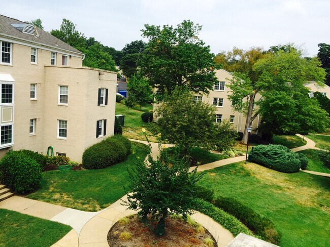 view from balcony - 820 S Arlington Mill Dr