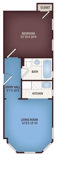 1BR/1BA - Hamilton Union