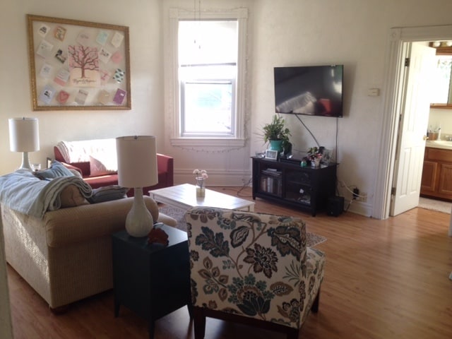 Living Room with Large closet - 438 S Pacific Ave
