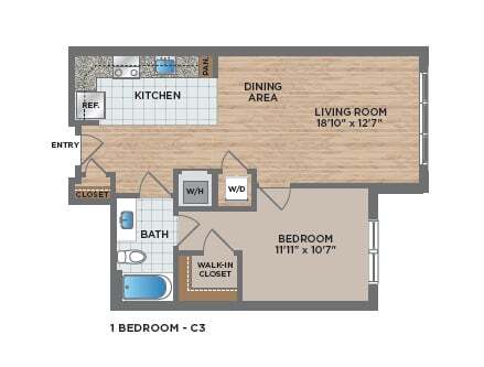 Floorplan - The Kingsley