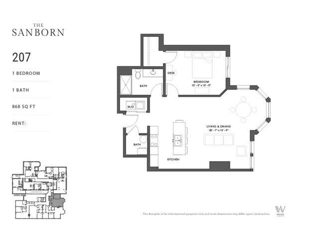 Floorplan - The Dennison