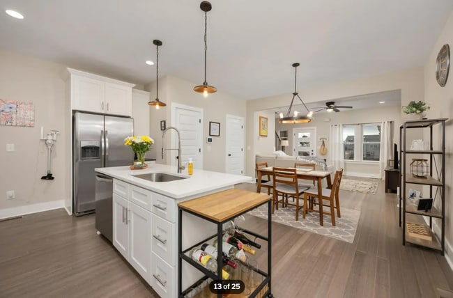 Kitchen facing common space - 849 Cherokee Ave