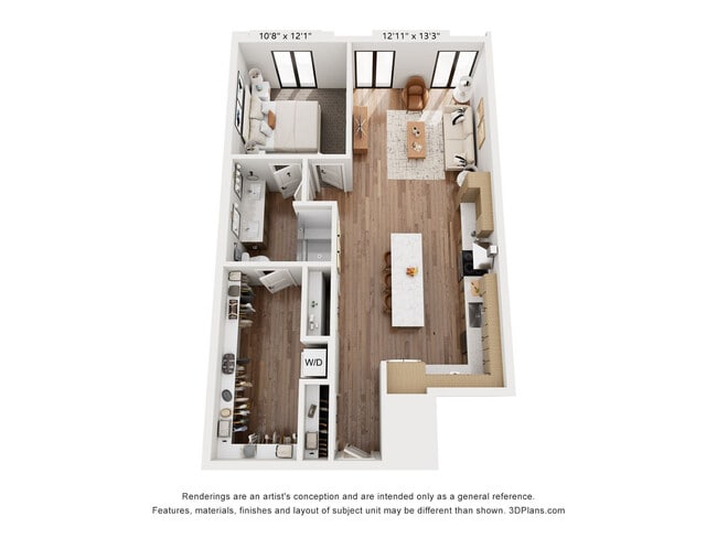 Floorplan - 2800 Taylor