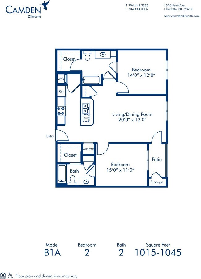 Floorplan - Camden Dilworth