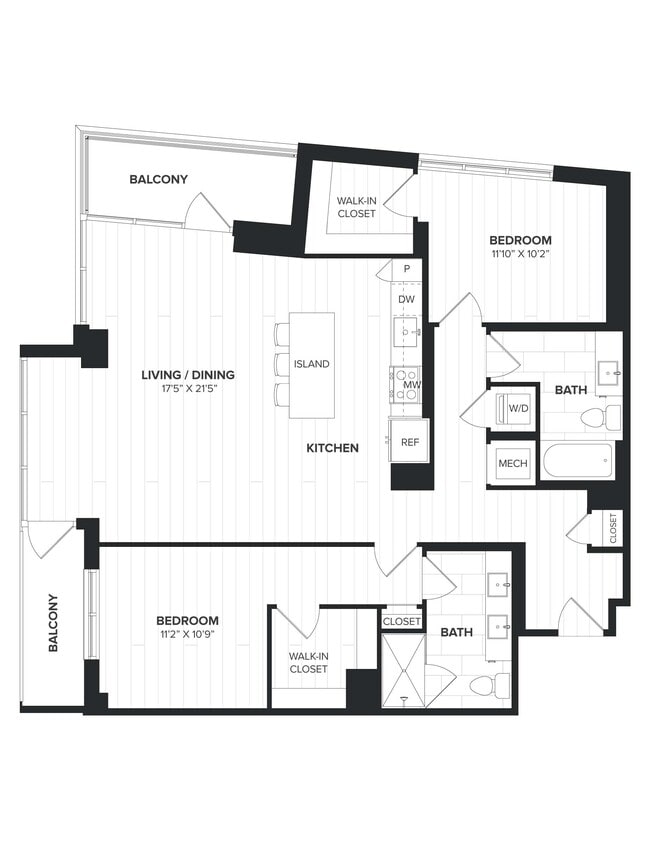 Floorplan - The Milton